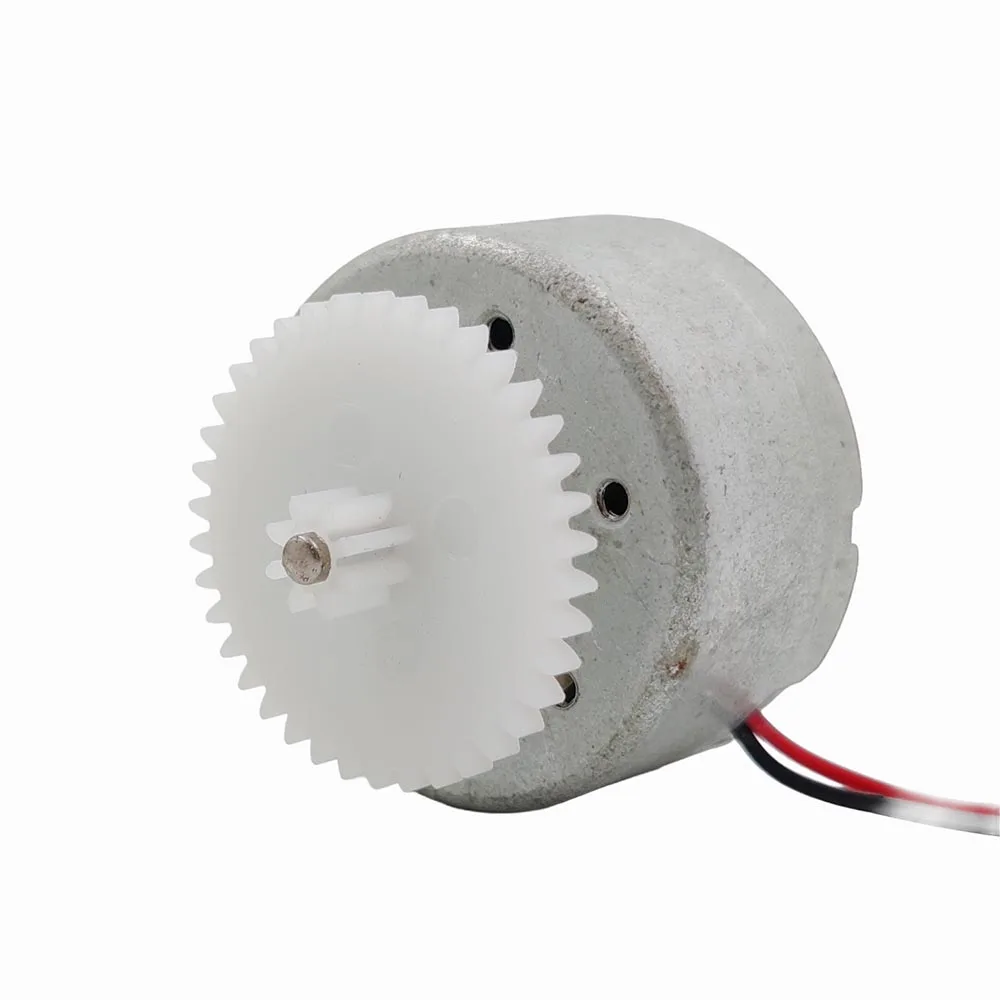 38/8 0.5M White Plastic Double Gear 38T OD20mm 8t Od5mm Hole 1.95/2.1mm 38+8 POM Bilayer Pinion Parts 38082A 38082B