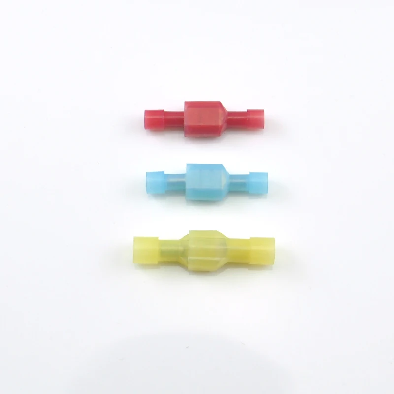 20 Pairs FDFN1.25-250 Spade Crimp Connectors Nylon Fully Insulated Electrical Wire Cable Crimp Terminals Kit Set 22-16 -14 AWG