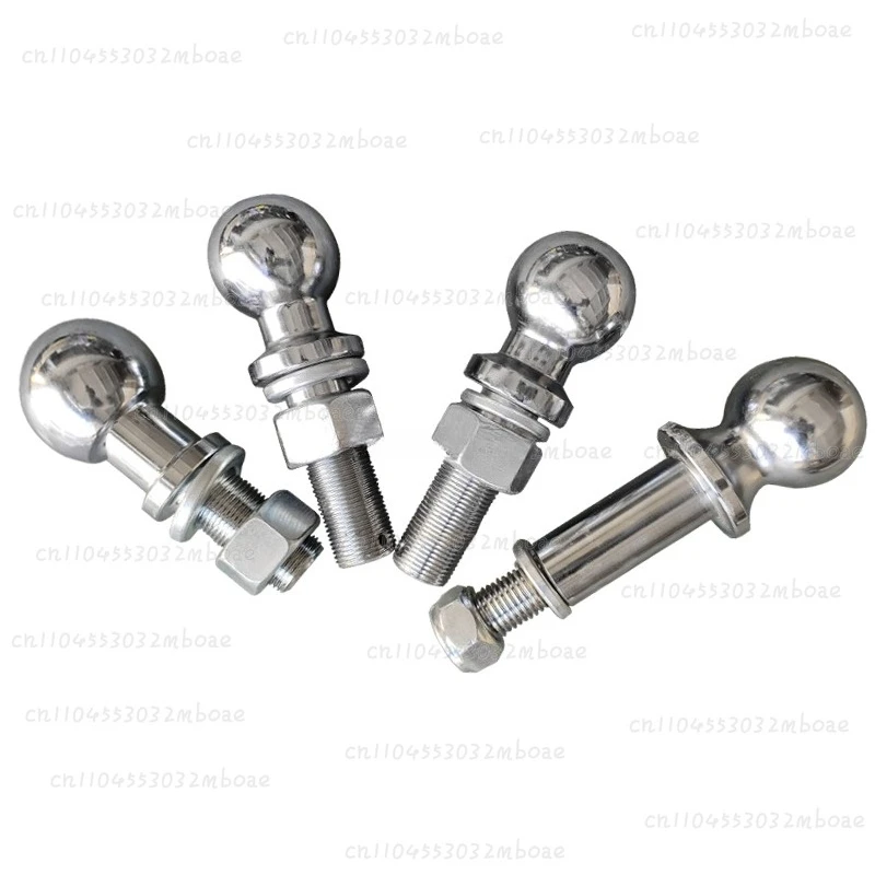 Trailer ball 2 inches (50.8mm) and 50MM, lengthened 75MM, bold M25