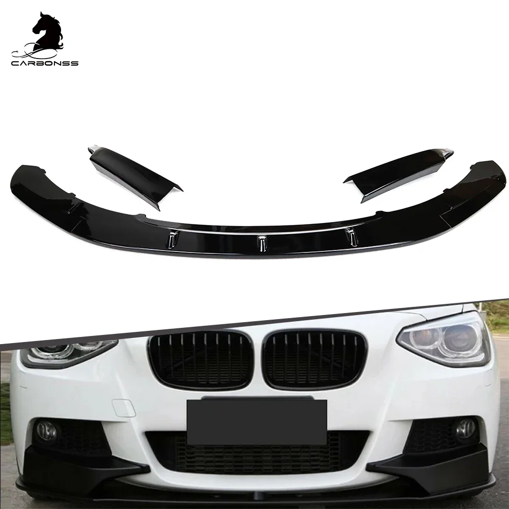 

Brand New Car Bumpers ABS Gloss Black MP Front Spliter Lip Spoiler For Series 1 F20 F21 M Performance 2011 2012 2013 2014