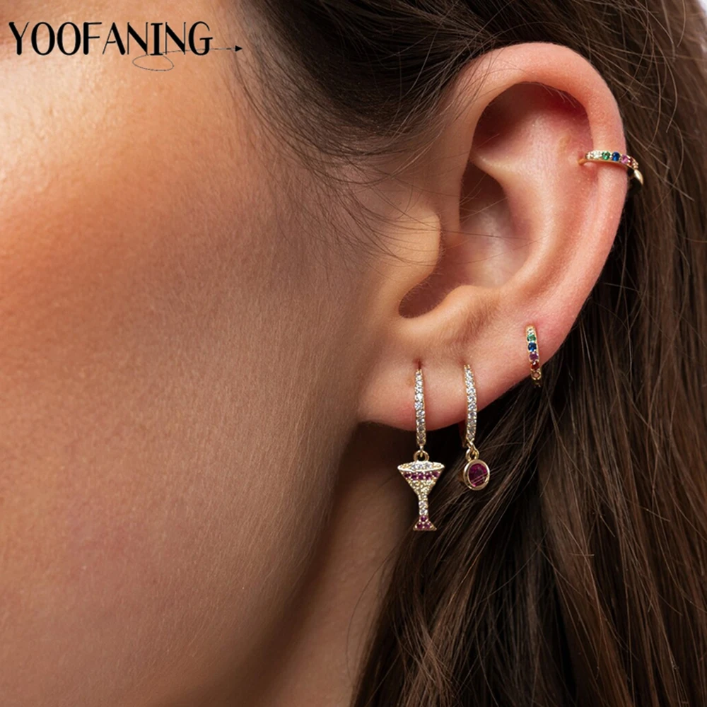 925 Sterling Silver Ear Needle High-end Silver Circular Earring Silver Tassel Series Women\'s Earrings Jewelry Party Luxury Gifts