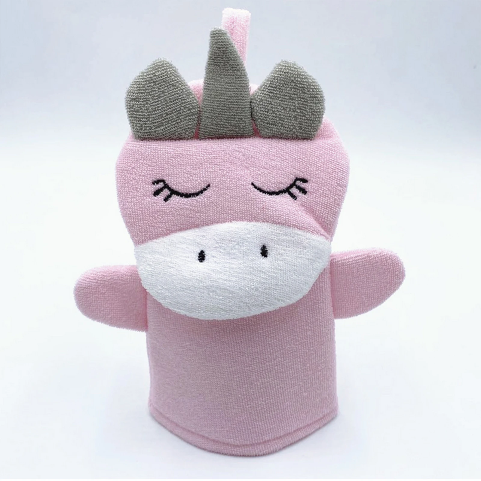 

3Pcs Bath Gloves Cartoon Sponge Scrubber Shower Brush Bathing Sponge Shower Brush