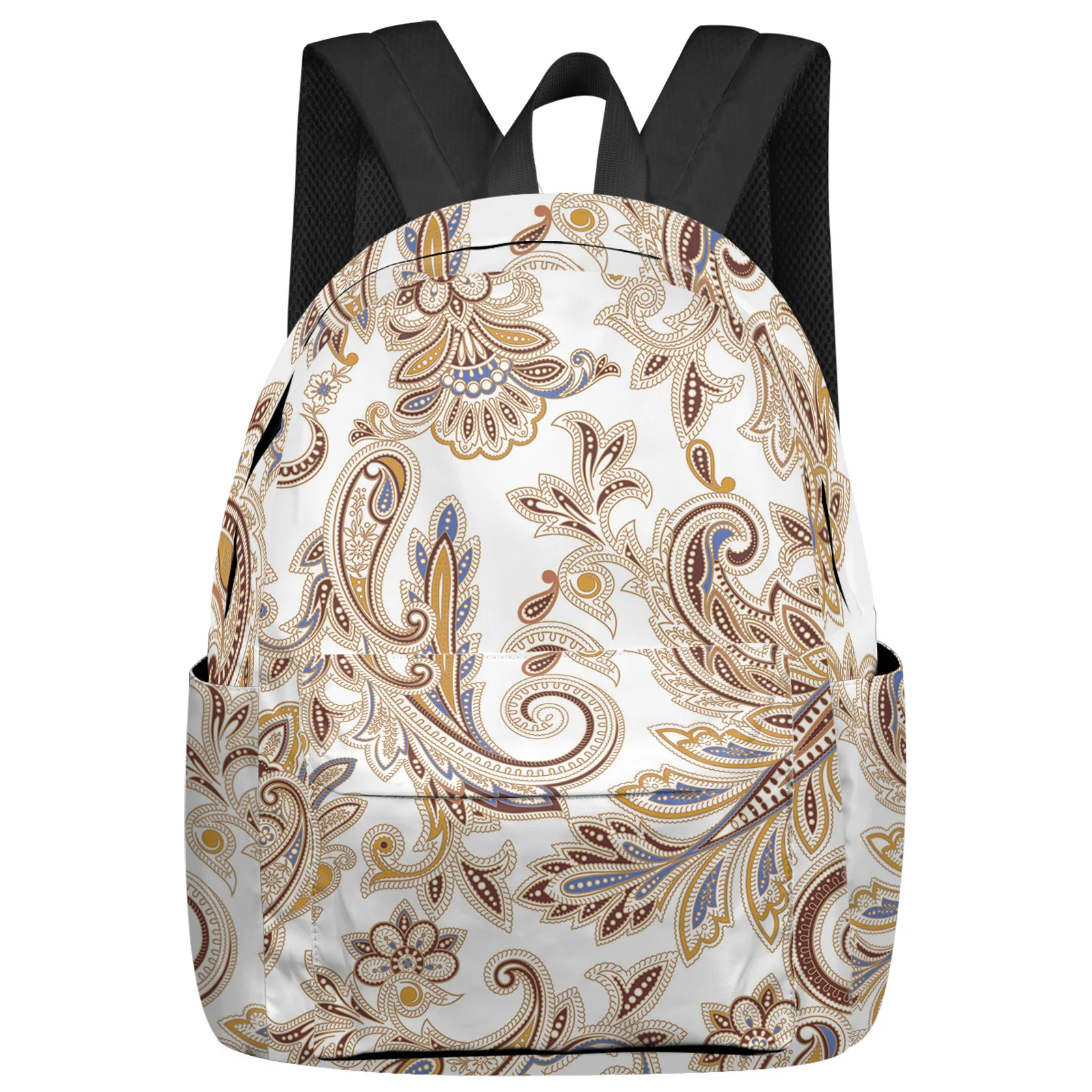 

Mandala Retro Pattern Boho Flower Paisley Backpack School Bags For Teenager Girl Bookbag Men Backbag Shoulder Bag Laptop Mochila