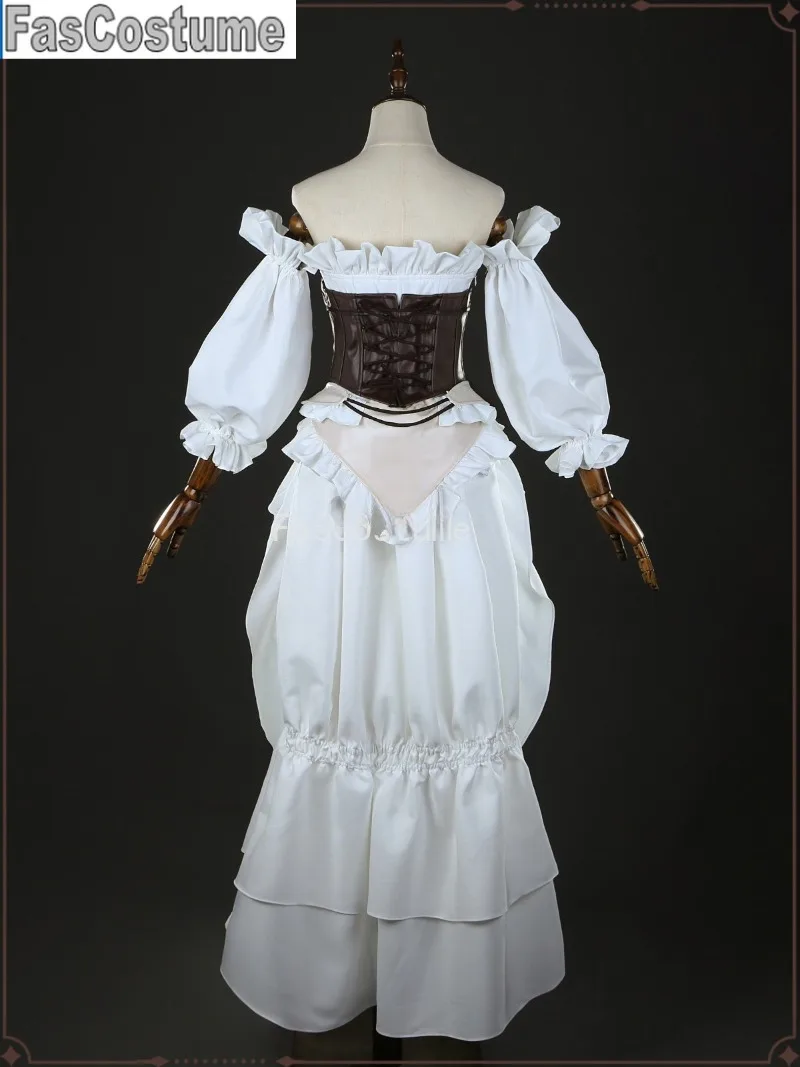 

2025Final Fantasy XIV FF14 Ishgard Game Suit Gorgeous Dress Uniform Cosplay Costume Halloween Party Role Play Outfit Women