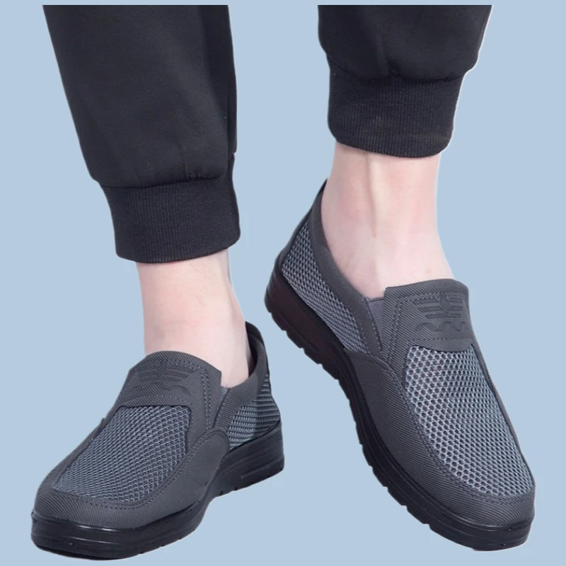 

Breathable Mens Loafers Zapatillas Hombre Casual 2025 Summer Hot sale Sneakers Men Fashion Casual Walking Shoes