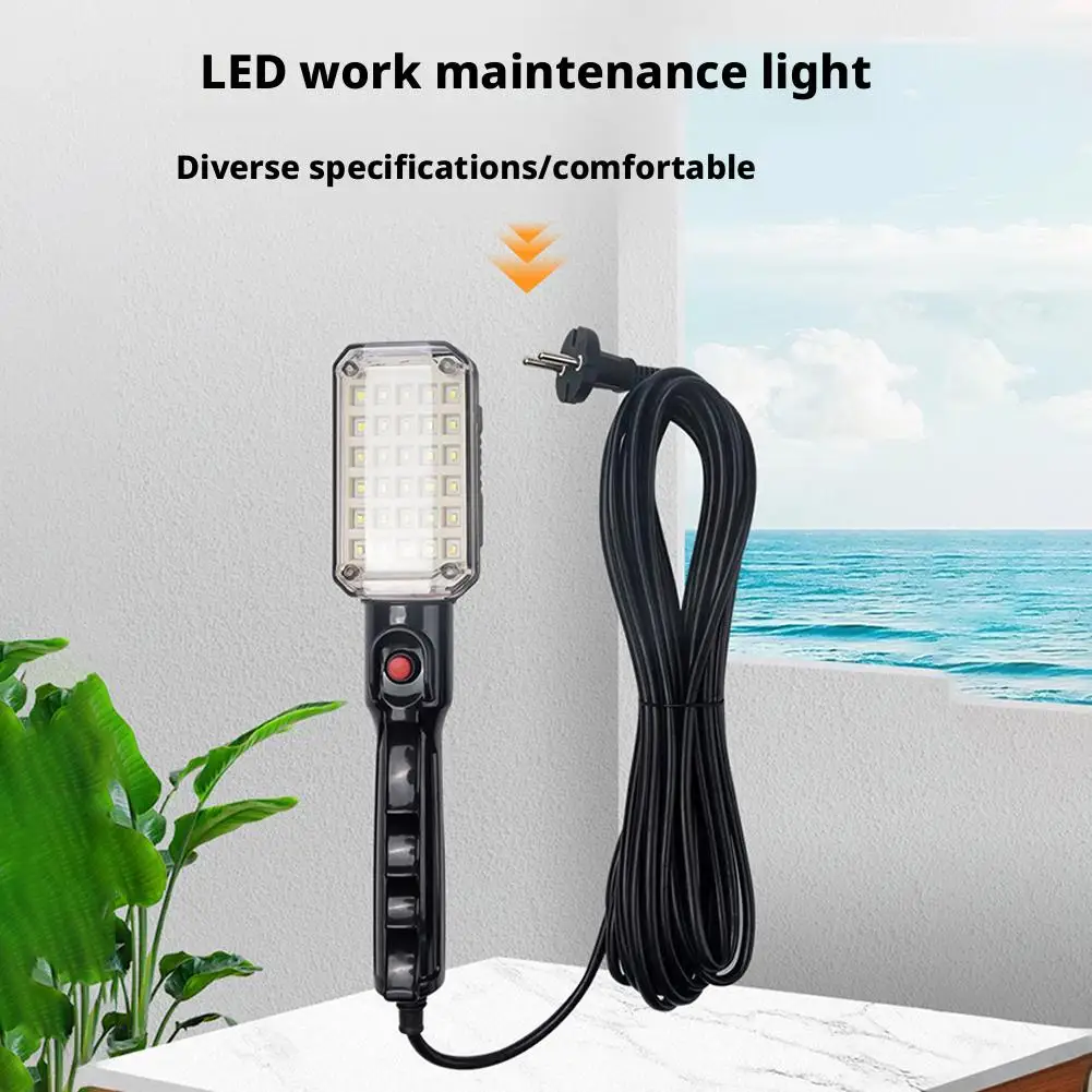 10W 30 LED Trouble Light Handheld 196