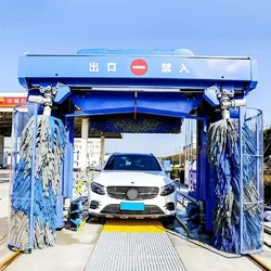 ワンクリックの自動洗車および乾燥機,自動5ブラシ,販売機器,中国,工場直販