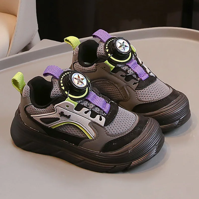 

Весенние спортивные кроссовки для детей, модные подростковые кроссовки, мягкая подошва, водонепроницаемые, для мальчиков и девочек, для бега.