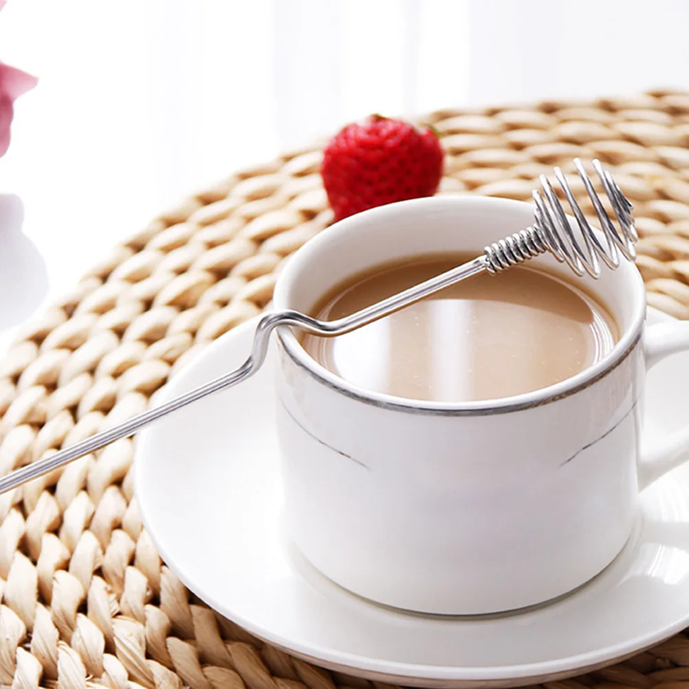 

Stainless Steel Coffee Beverage Stirrers Elegant Swizzle Sticks for Cocktails Stainless Steel Stir Sticks