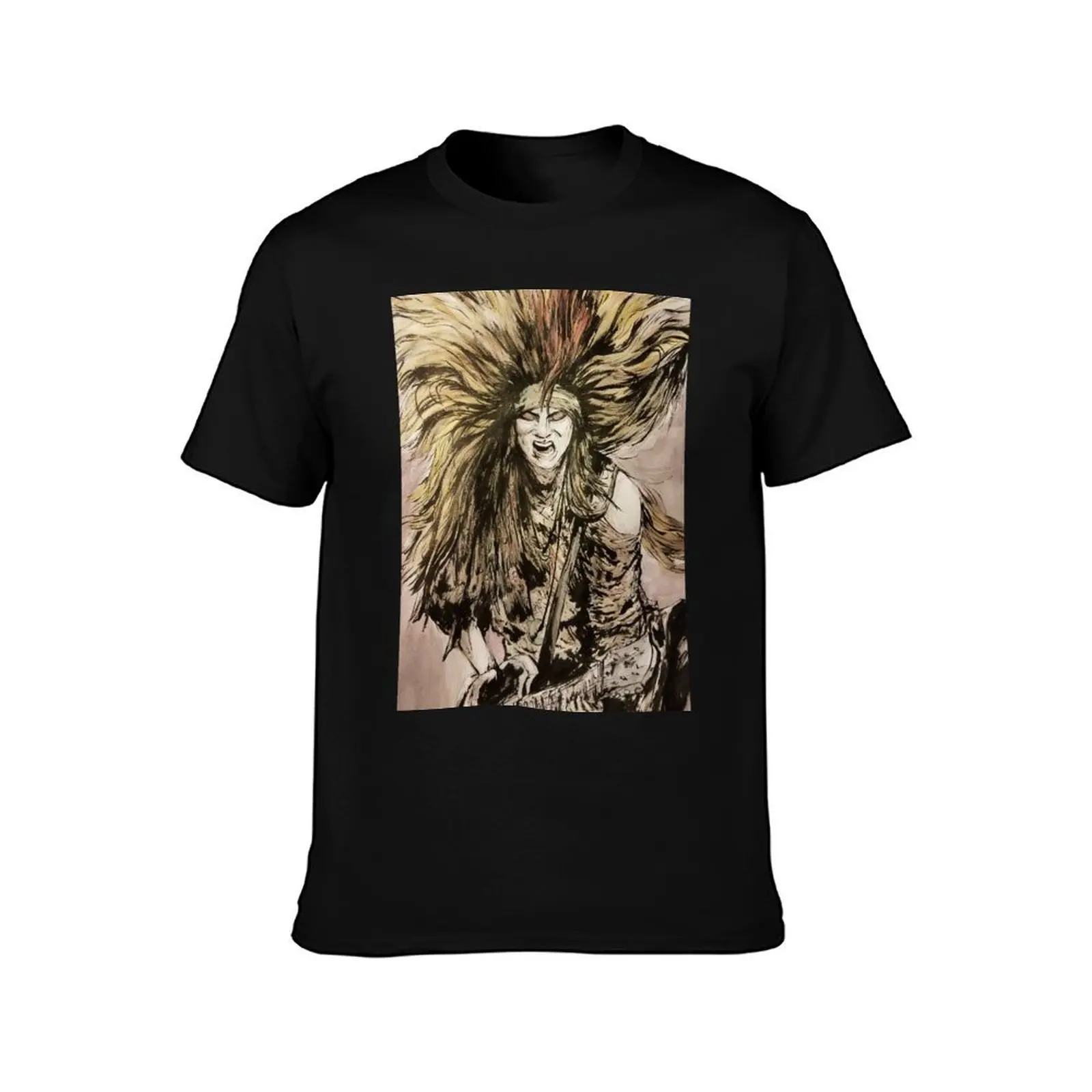 X Japan - hide (Hideto Matsumoto) T-Shirt Art Pattern Printed Casual Top