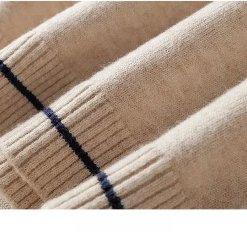 Pull au crochet géométrique pour femme, col mi-haut, manches longues, vêtements pour femmes, pull de bureau, coréen, automne, hiver