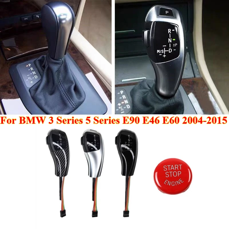 

LED Electronic Gear Handle for BMW 3 Series 5 Series E90 E46 E60 2004-2015 Modified Car Interior Replacement