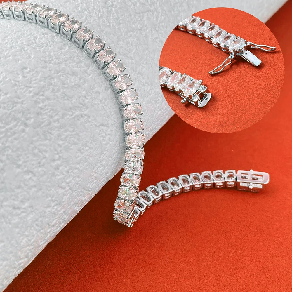 Thumbnail 4 - #67 Latest Moissanite Tennis Bracelets Offers