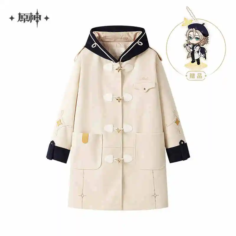 Presale Game Genshin Impact Official Merch miHoYo Original Authentic Albedo Theme Impression Series Cosplay Coat Woolen Overcoat