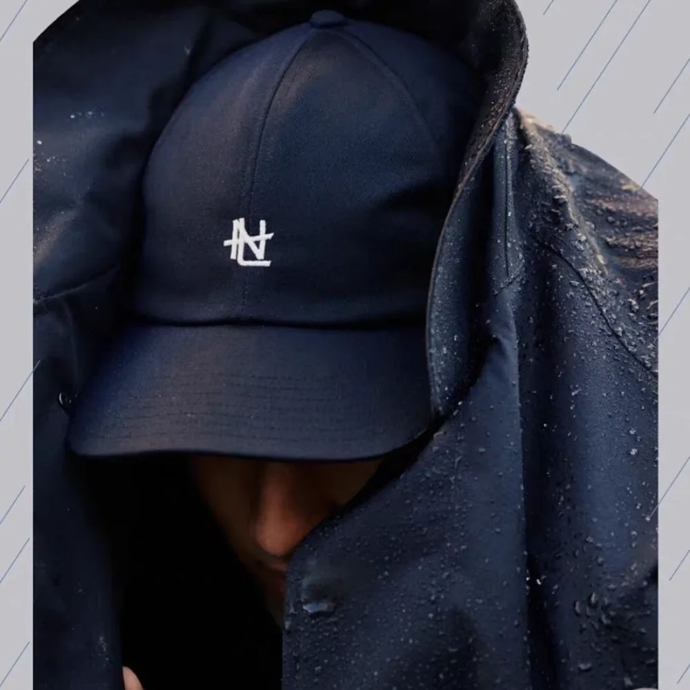 Nanamica Chino Cap Men Women Curved Brim Baseball Cap Embroidery Classic Hat Breathable Sunscreen Daily Outdoor Sport Cap