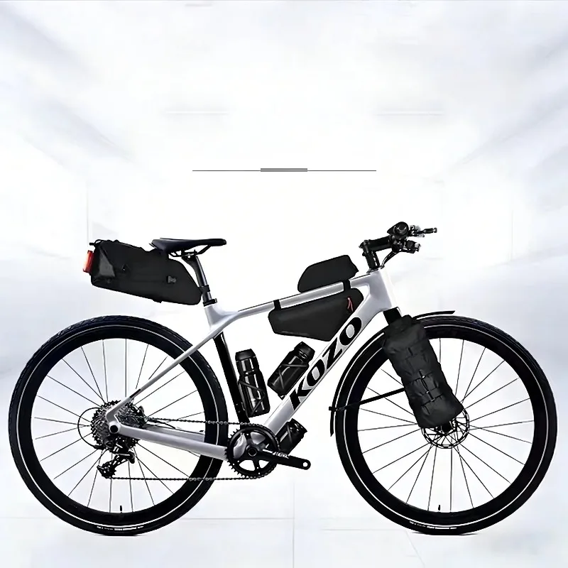 

700C Carbon Fiber Gravel Bike 24 Speed Hydraulic Disc Brake Lightweight Adventure Off Road Racing Adult Cycling Bicycle