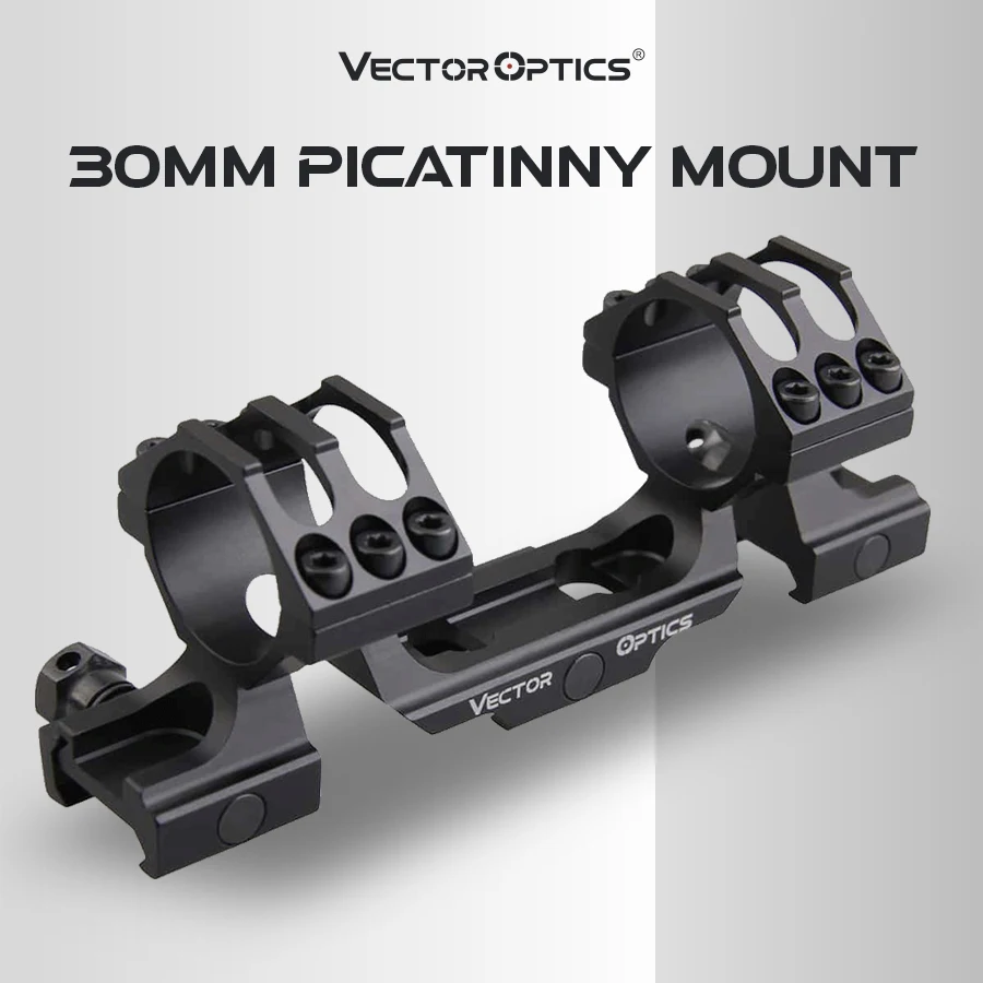 

Vector Optics Hunting Rifle Scope Mount Ring for Dia 25.4Mm 30Mm Tube Scopes 20Mm Picatinny Rail Tactical