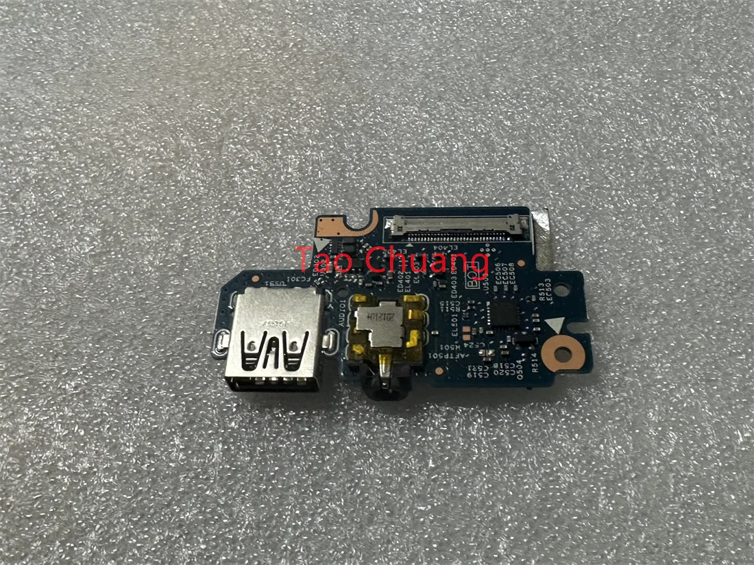 FOR Dell Inspiron 7400 7410 P123G SD Card Reader Audio USB Board 0C1WNM