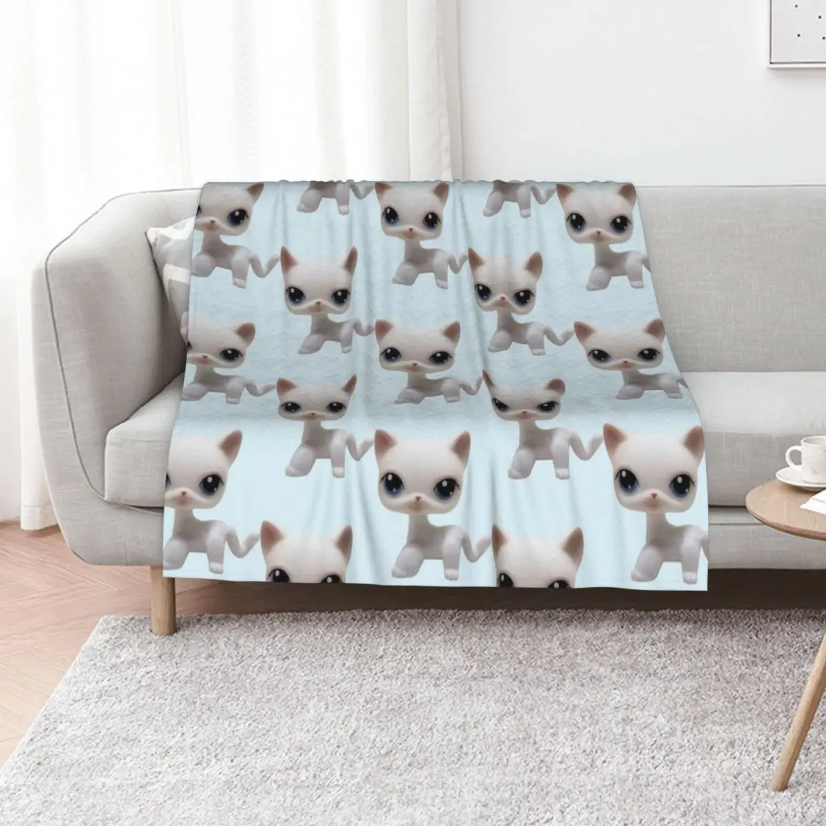 

LPS littlest pet shop Throw Blanket Soft Blankets Sofas Of Decoration Polar Sofas Blankets