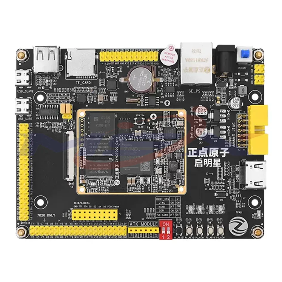 [Zhengdian Atomic] Qixing ZYNQ pengembangan artificial intelligence FPGA board XILINX 7020 dengan pengunduh