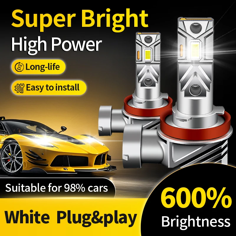 2PCS H8 H9 H11 Led …