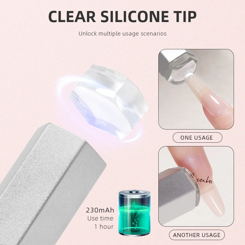 Secador de uñas de mano, lámpara de Gel pequeña, esmalte de uñas de secado rápido, Mini pegamento adhesivo portátil, lámpara Led USB, herramienta de manicura, Detector UV