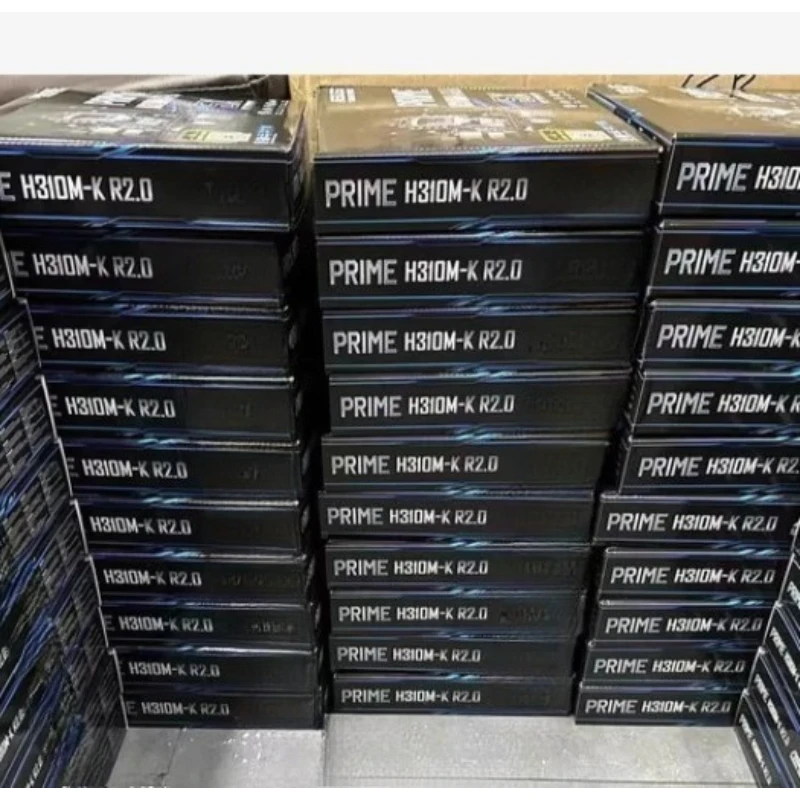 Used H310M-K R2.0 Motherboard LGA1151 Supports 6th 7th 8th 9th Gen CPU Retail Color Box In Stock for Asus