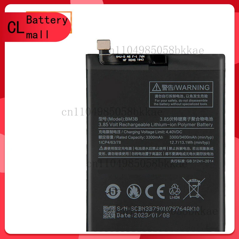 

High Quality Replacement Battery BM3B for Xiaomi MIX2 MIX 2 BM3B Batteries 3170mAh