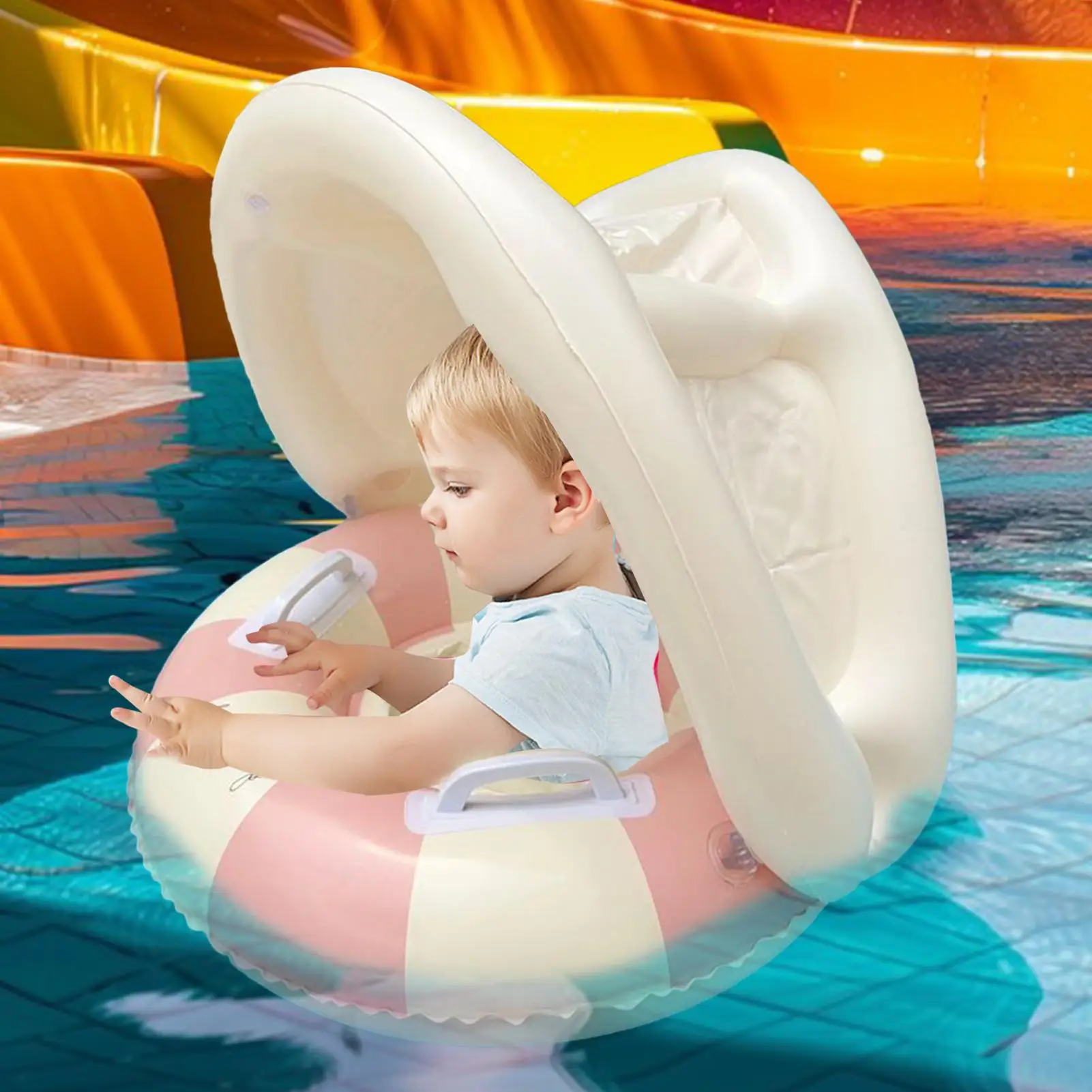 

Baby Swimming Float Ring Pool Bathtub Toys Pool Accessories for Kids Swimming Circles Float Seat Summer Beach Pool Party 1 2 3 Y
