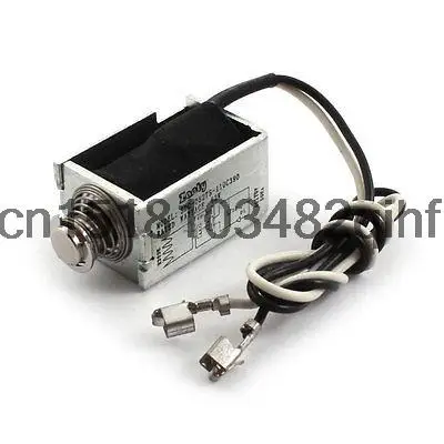 DC 110V 0.28A 250g Force 3mm Stroke Push Pull Type Solenoid Electromagnet