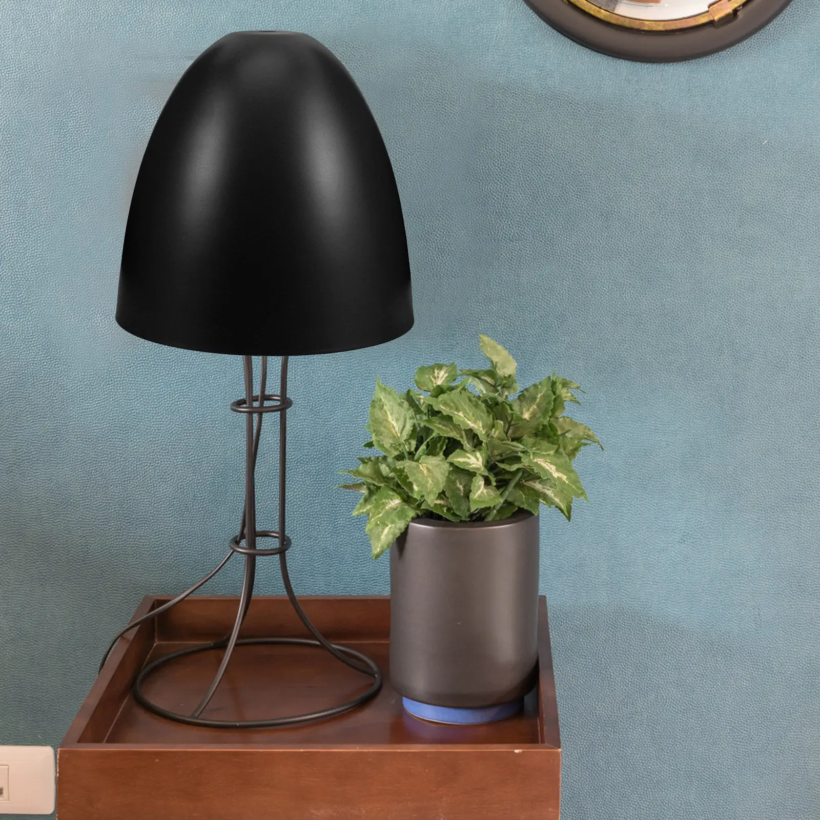 

Большой металлический абажур для настольной лампы, потолочного светильника, напольной лампы, в скандинавском современном стиле, для спальни, гостиной, черный абажур