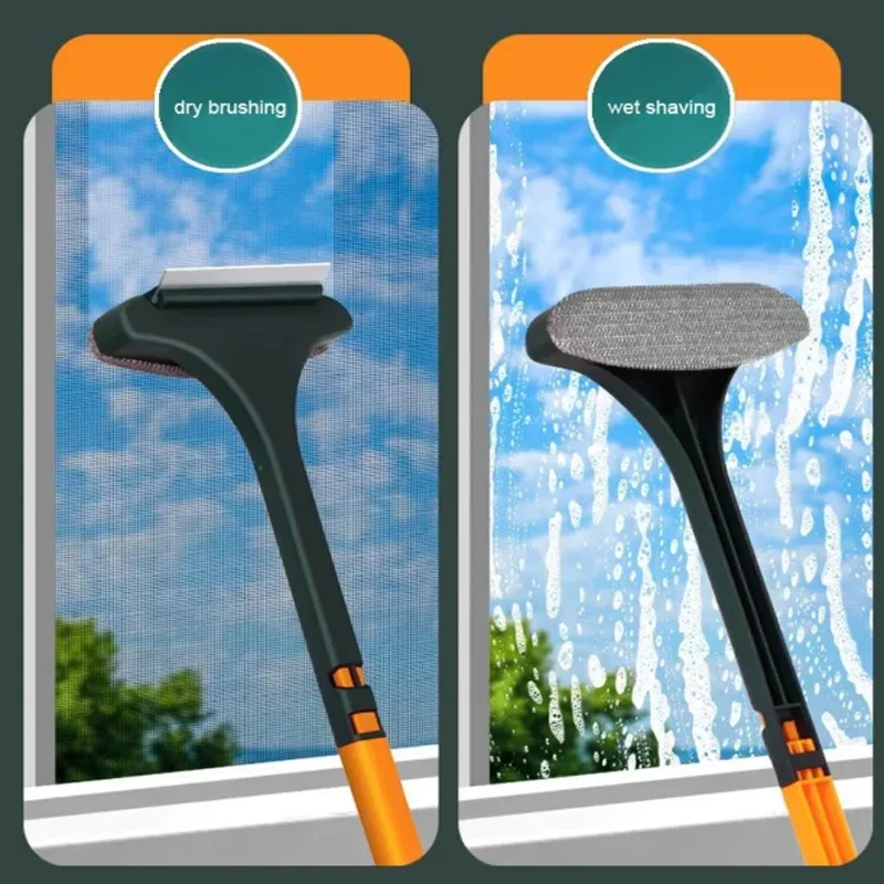 

Multifunctional Anti-mosquito Screen Brush Glass Brush Dry And Wet Dual-use Household Cleaning Dust Brush Window Cleaning Tool