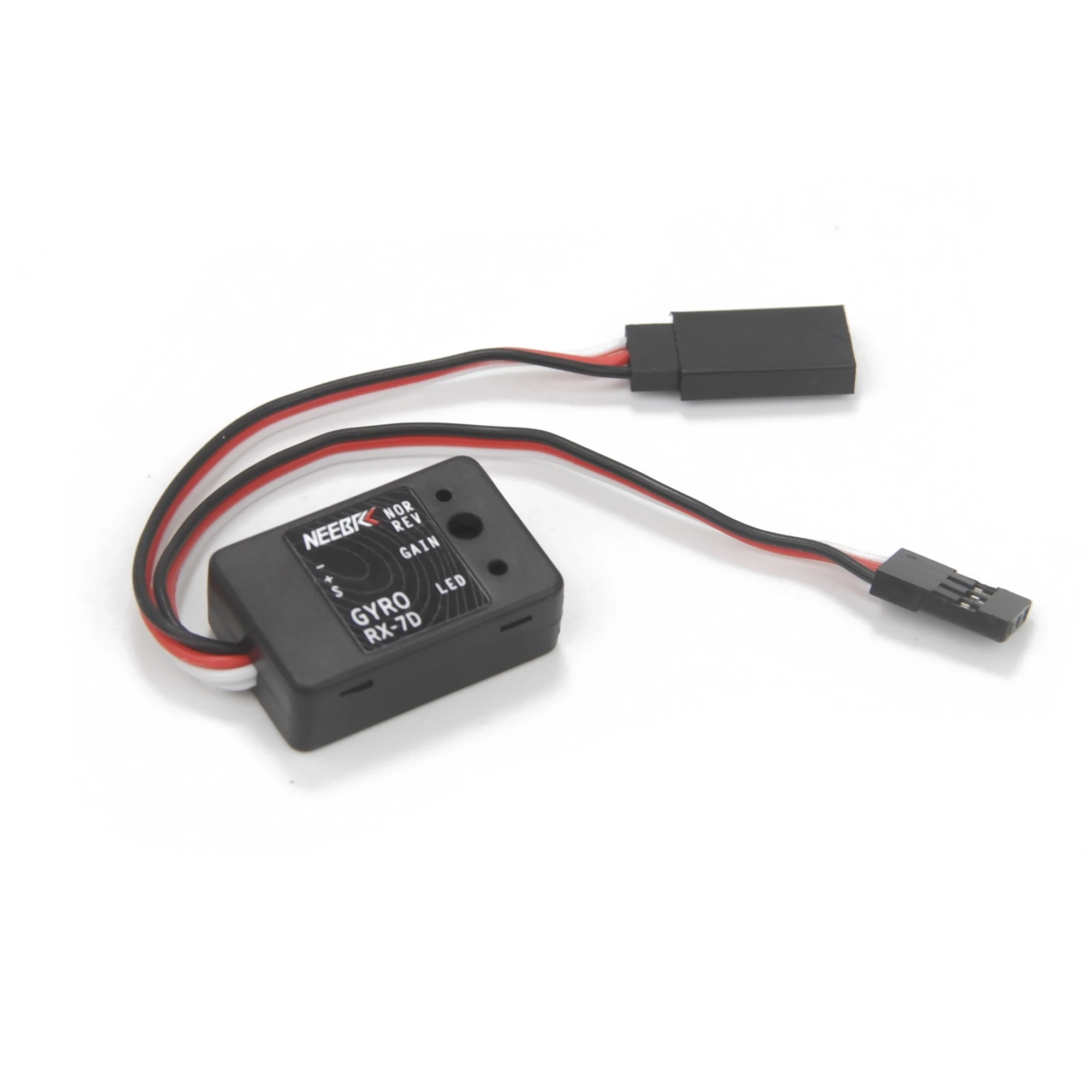 NEEBRC RX-7D Car Mini Gyro Gyroscope Micro DC 4.8-7.4V for RC Racing Vehicle Boat Model Digital/Analog Servo Universal Receiver