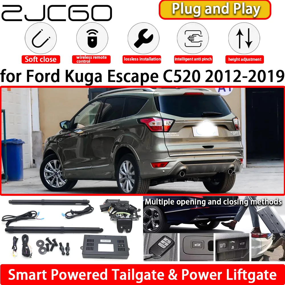 for Ford Kuga Escape C520 2012-2019 OEM Automatic Electric Powered Tailgate Power Liftgate Tail Gate Lift Kit System Plug & Play