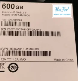 

Для S5500 S5300V3 600G SAS 2,5 02350CBH 02350lе