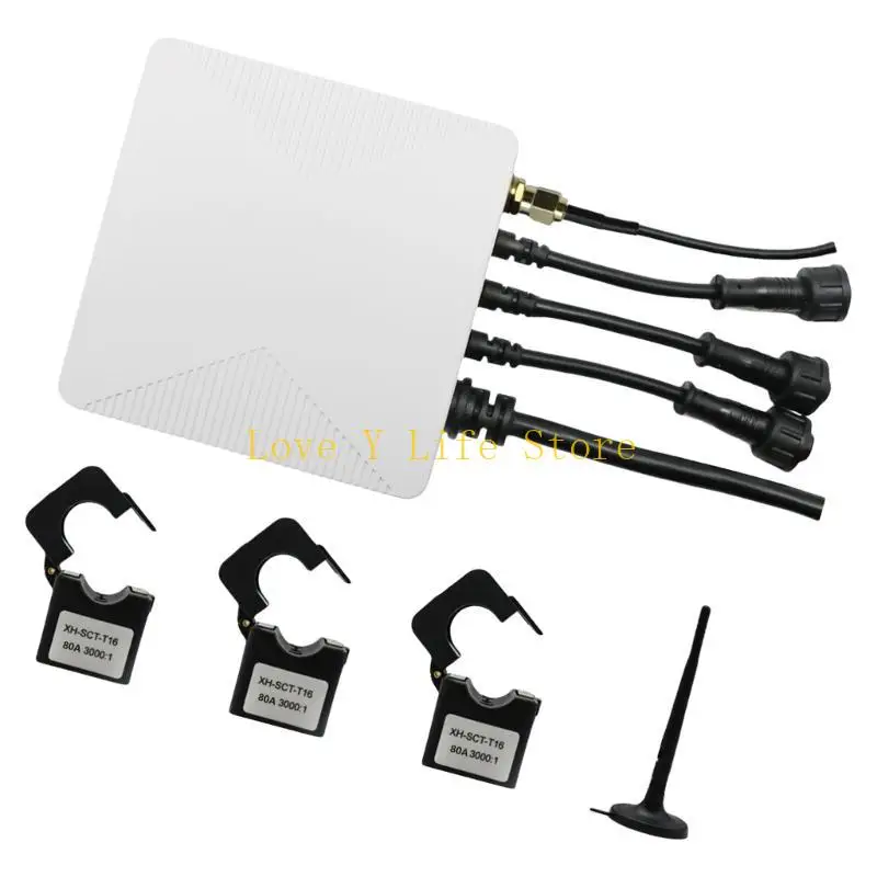 

L74C High Current Supported WiFi Solars Energy Meter Convenient for Accurate Photovoltaic Energy Measurement Daily Use