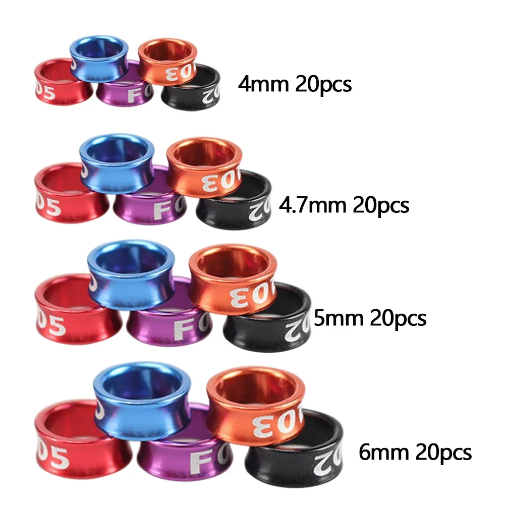 20Pcs 2025 Aluminum Plastic Pigeon Foot Ring With Number Letter Bird Leg Sign Rings Fly Race Identification Circle Pilgrims