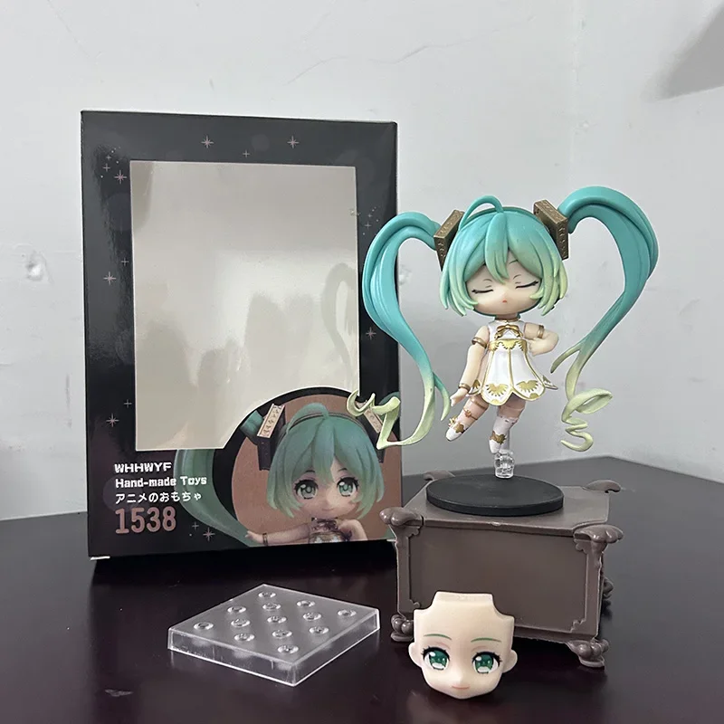 Vocaloid hatsune miku figur symphonie 5 jahrestag anime action figur sammel puppe weihnachten halloween geschenk spielzeug