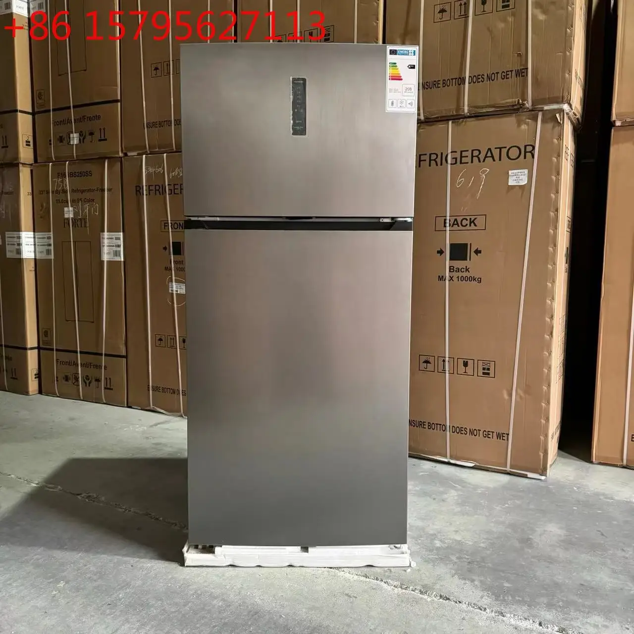 

Large-capacity refrigerator Air-cooled and frost-free first-class frequency conversion household refrigerator