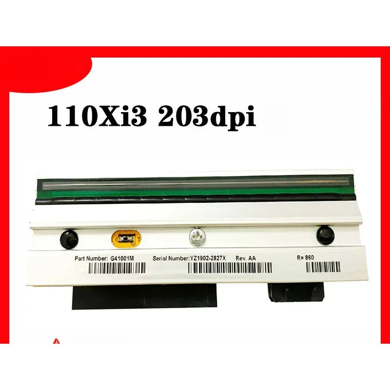 

Совместим с печатающей головкой Zebra G41000M 110Xi3/XiIII Plus, 203 точек на дюйм, новая полосатая головка