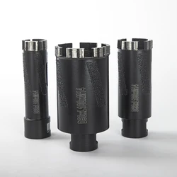 1Pc L100mm Granite Hole Opener Ceramic Tile Stone Multi-Function Dry Drilling Bit Goose Soft Stone Marble Round Hole Punch
