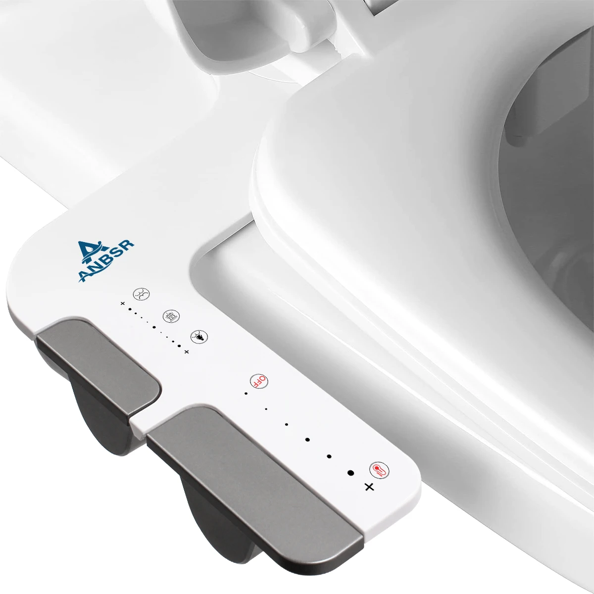 Hot and Cold Non-Electric Bidet Attachment for Toilet, Ultra-Slim Feminine Wash, Easy to Install