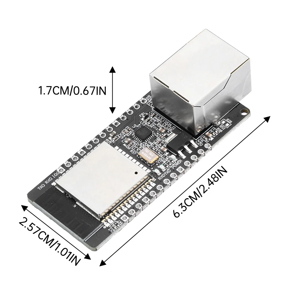 WT32-ETH01 Embedded Serial Port Networking Ethernet Bluetooth-compatible WIFI Combo MCU ESP32 Electronic Wireless Module Board