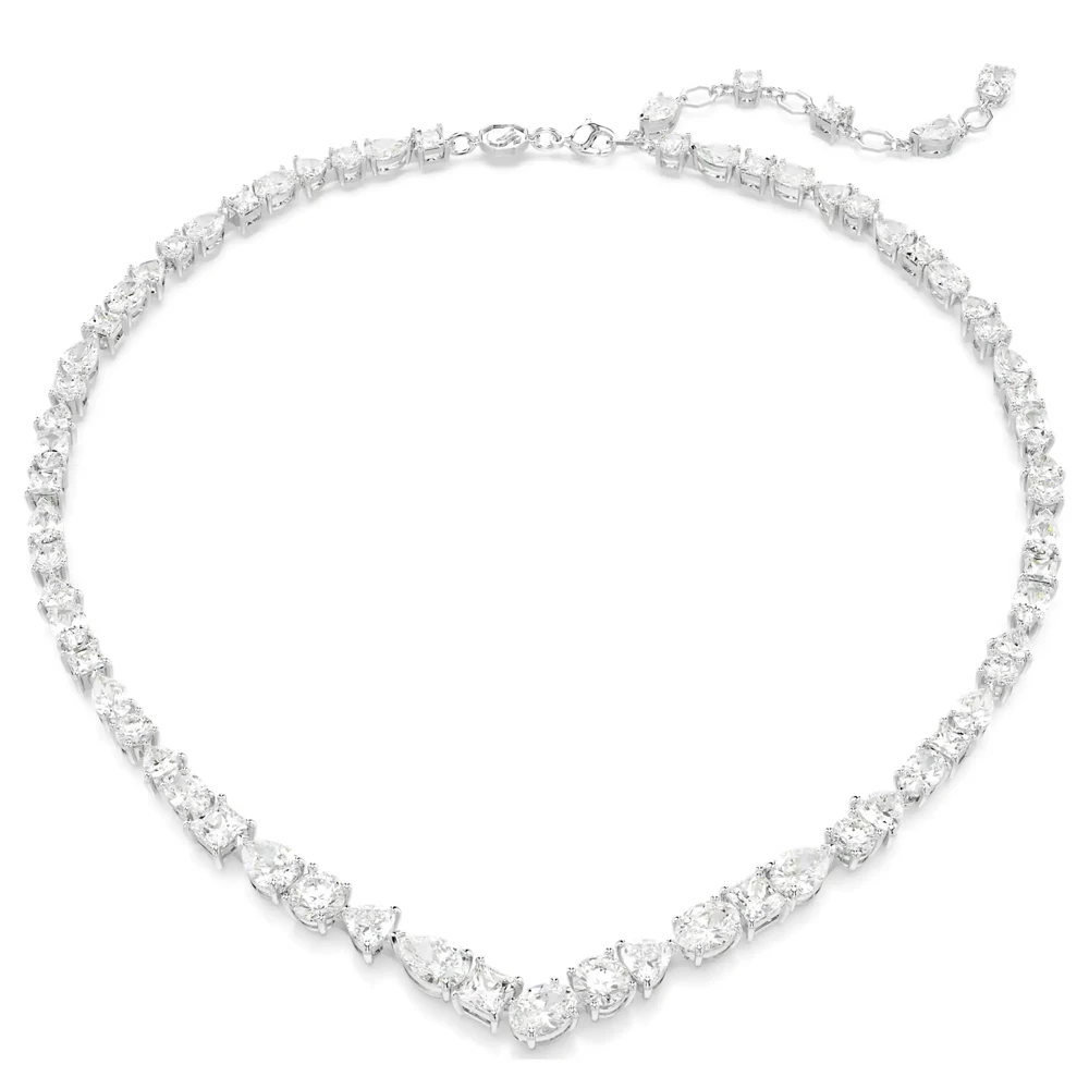2026 New High-Quality Sparkling Colorful Crystal Moon and Interlocking Cartoon Dragon Necklace Elegant Collarbone Chain