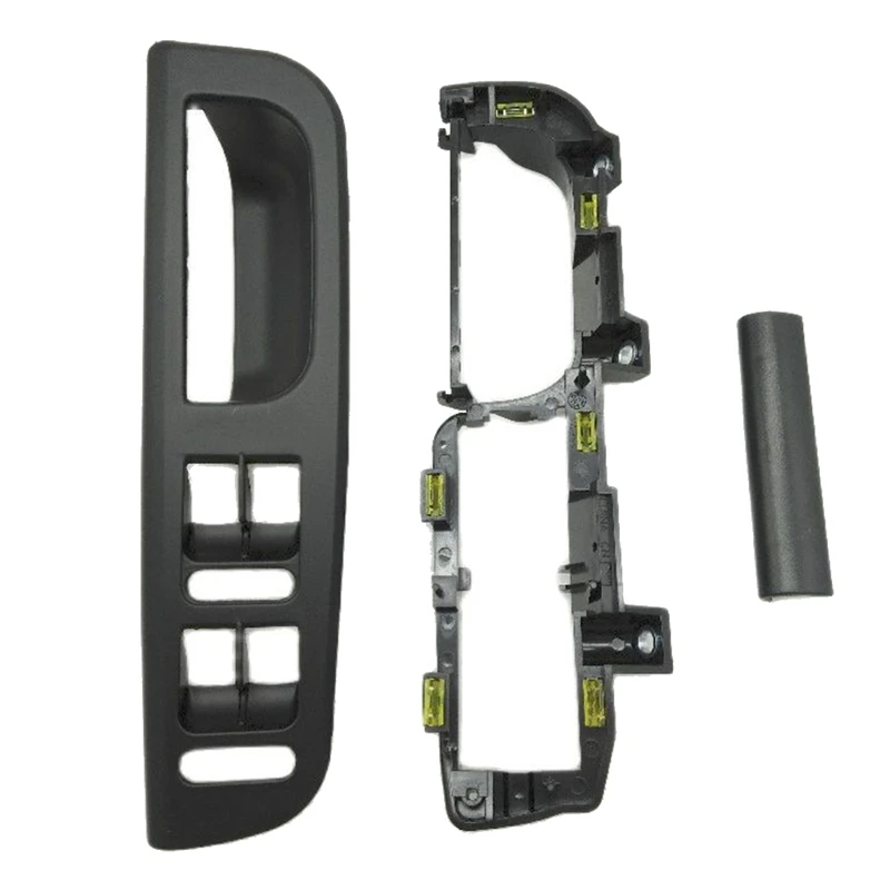 Support de commutateur de poignée de porte intérieure, capuchons de Base, pour Bora Golf 4 1J1 8671793B1 867 171 E 3B0867175, 3 pièces, couleur noire