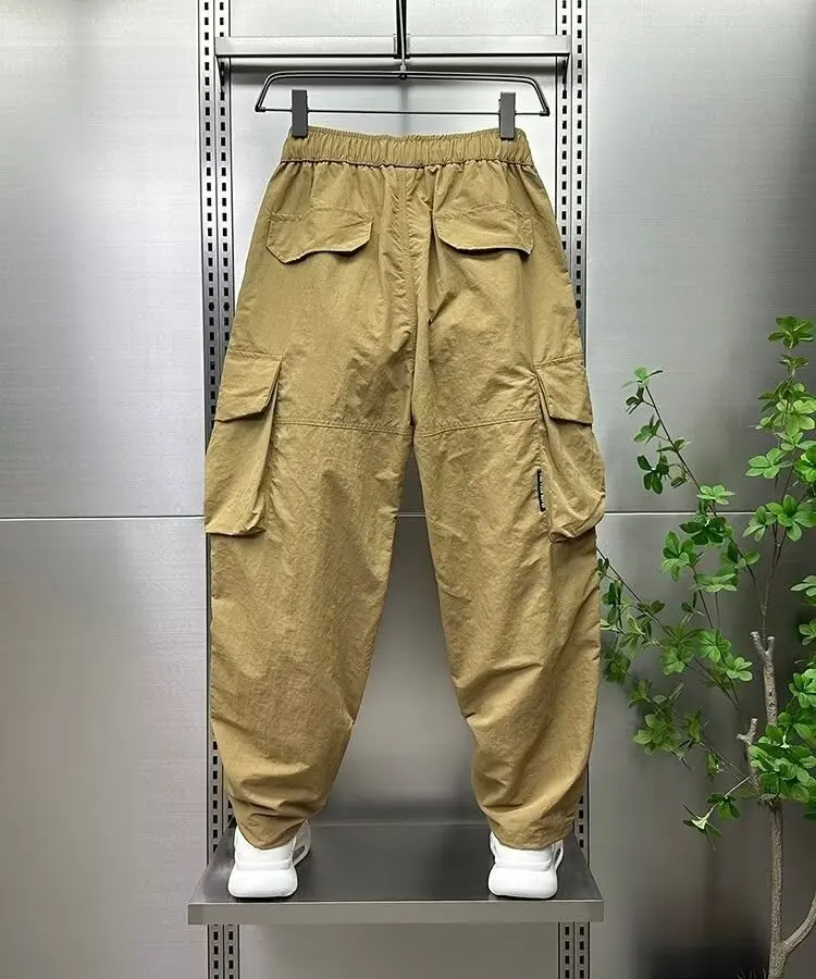 Pantaloni estivi da uomo autunno stile americano pantaloni uomo pantaloni Cargo da uomo abbigliamento maschile Youngla palestra uomo Sport Big Size