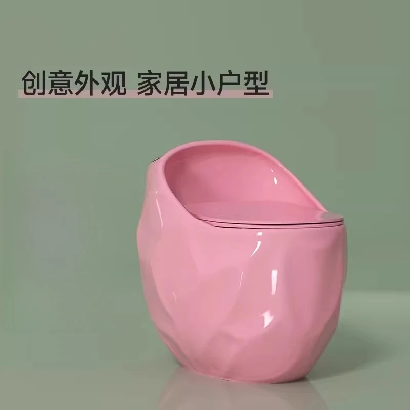 

Think color egg type ordinary toilet household bathroom creative big pipe