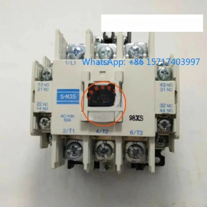 

Оригинальный контактор переменного тока S-N35 60A AC110V 220V 380V