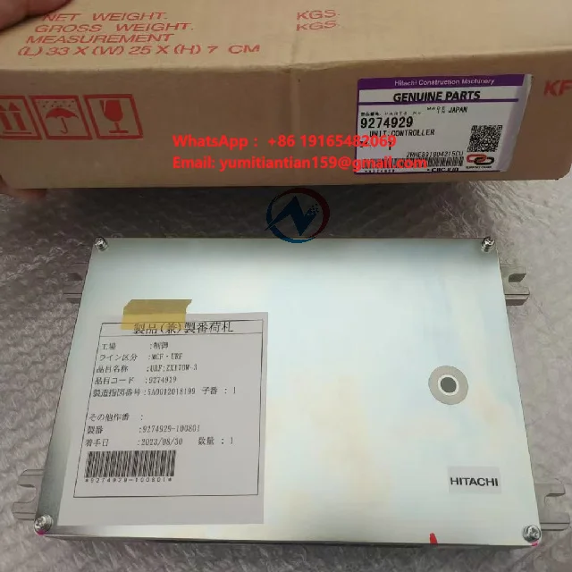 Controller 9274929 for Hitachi ZX170W-3 ZX210W-3 ECU