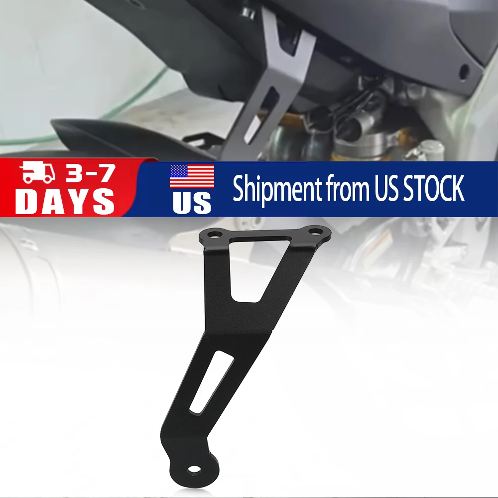 

Motorcycle FOR Aprilia Tuono V4 RSV4 Factory 2021 2022 2023 2024 2025 Exhaust Hanger Bracket Black Accessories Muffler Support